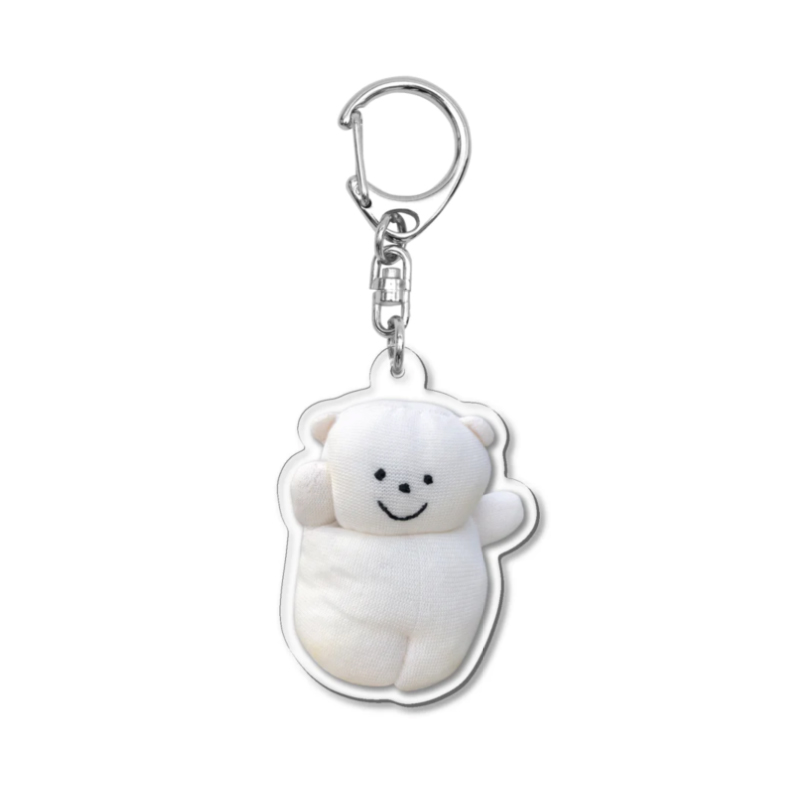 実写版!おすましくま子キーホルダー